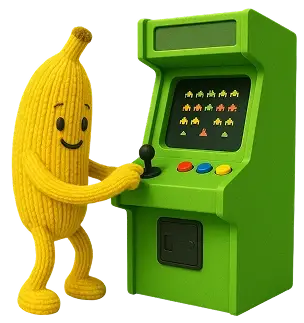 Arcade Machine Hire Banana