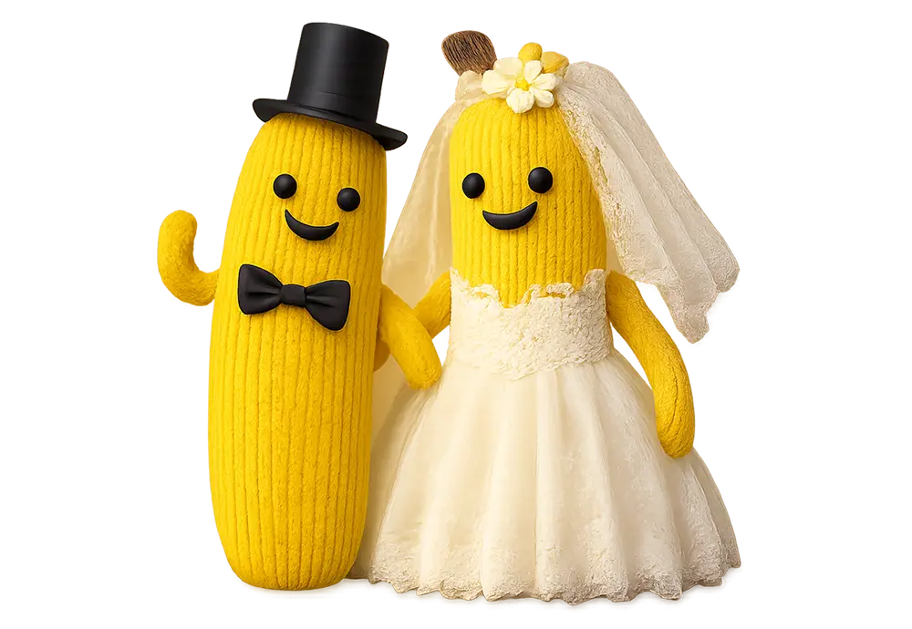 Party Hire Isle of Man Wedding Banana Image